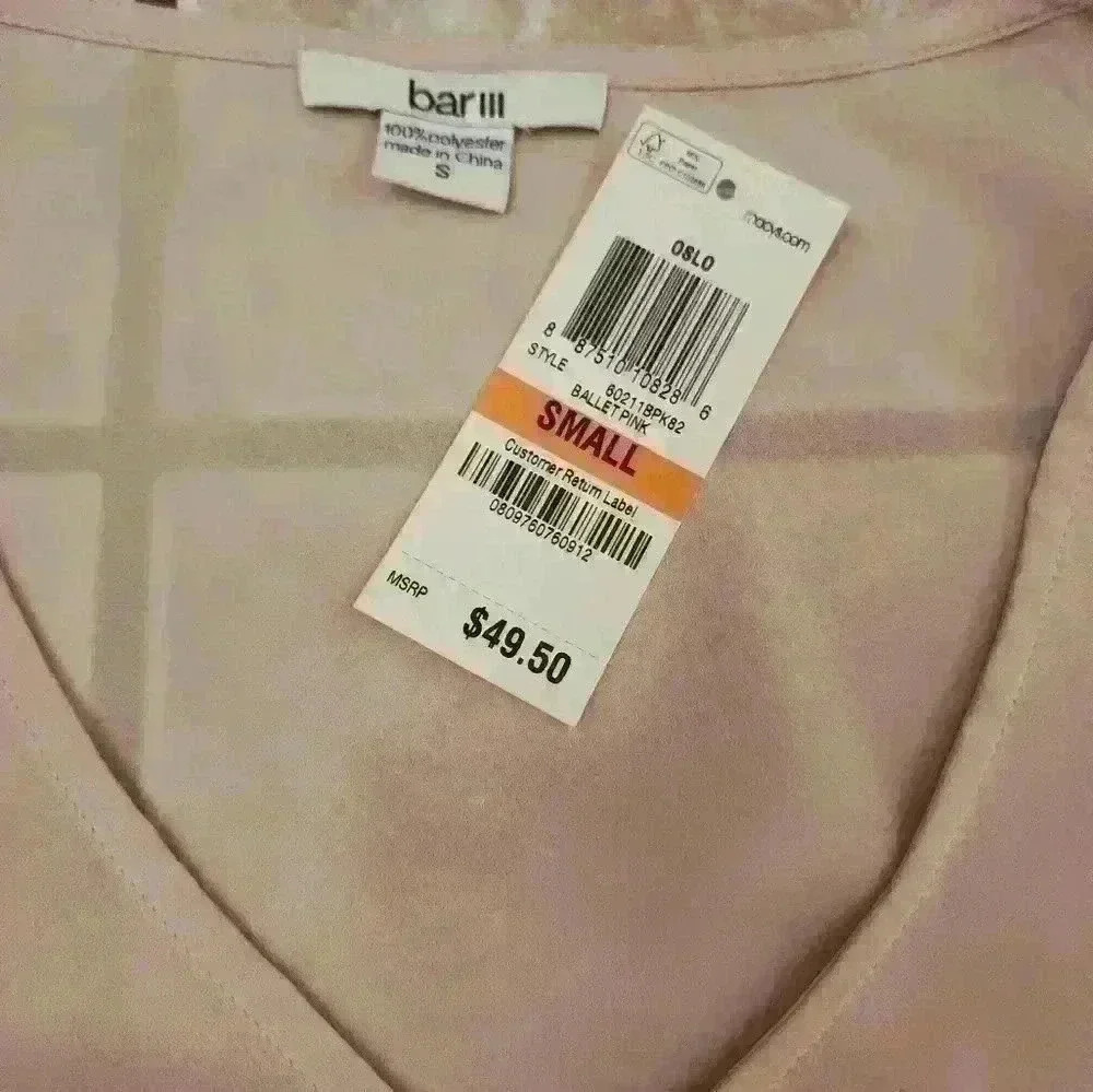 NWT BAR III OPEN SHOULDER TOP - Picture 2 of 3